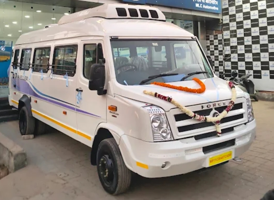 Tempo Traveller outstation minibus